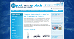 Desktop Screenshot of poolchemicalproducts.co.uk