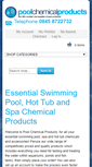 Mobile Screenshot of poolchemicalproducts.co.uk
